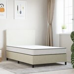 vidaXL Matelas à ressorts bonnell moyen 120x200 cm