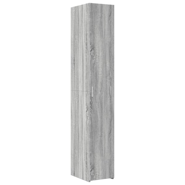 vidaXL Buffet haut sonoma gris 30x42 5x185 cm bois d'ingénierie
