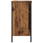 vidaXL Armoire lavabo vieux bois 80x30x60 cm bois d'ingénierie