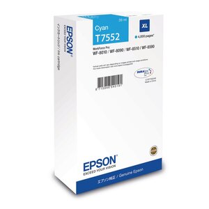 Cartouche d'encre epson t7552 xl (cyan)