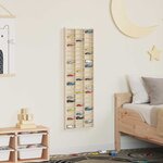 vidaXL Étui d'affichage Marron 30 x 4 5 x 96 cm Bois d'ingénierie