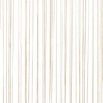 vidaXL Rideau en fils 2 Pièces 100 x 250 cm Beige