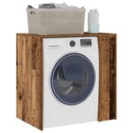 vidaXL Armoire pour machine à laver Bois ancien 87 x 60 x 89 cm