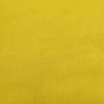 vidaXL Ensemble de canapés 4 Pièces avec coussins Jaune Velours