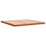vidaXL Cadre de lit sans matelas cire marron 180x200cm bois pin massif