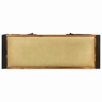 vidaXL Banc de rangement Multicolore Bois massif de récupération