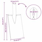 vidaXL Tête de pelle 4 Pièces Argent 43 x 17 cm Acier enduit de poudre