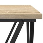 vidaXL Tables d'appoint 2 Pièces en bois d'ingénierie chêne Sonoma