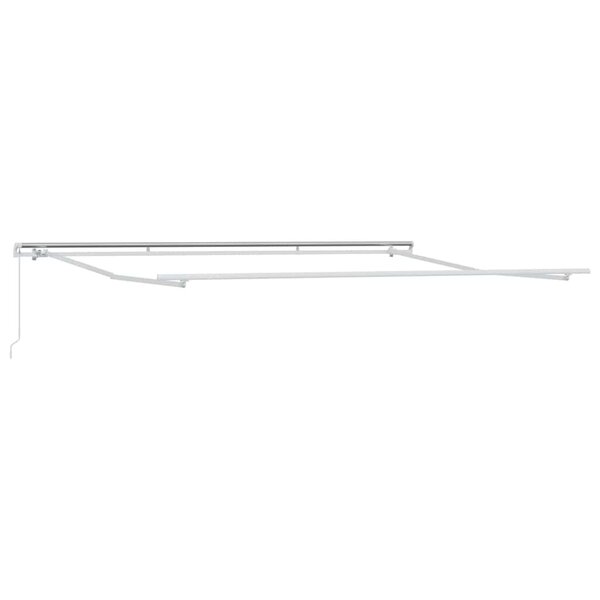 vidaXL Auvent Blanc 5 x 3 m Métal