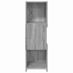 vidaXL Meuble d'angle Blanc 30 5x30x95cm Bois d'ingénierie