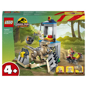 Set de construction L'évasion du vélociraptor LEGO® Jurassic World™ 76957 pour enfants