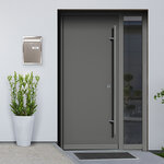 Boîte aux Lettres en Acier Inoxydable  Zaguán E5751  Avec Fente Arrière  Inox