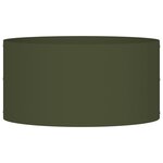 vidaXL Pot de Plantes Vert Olive Vert olive Plastique Moyen Jardinières