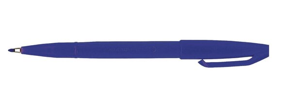 Stylo feutre Sign Pen S 520 Pte fibre Acrylique 1mm Bleu PENTEL