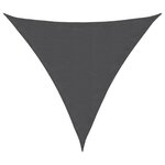 vidaXL Voile de parasol tissu oxford triangulaire 6x6x6 m anthracite