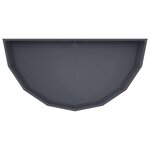 vidaXL Jardinière Anthracite 120 x 60 x 35 cm Acier