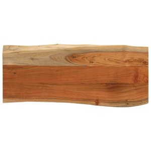 vidaXL Dessus de table 80x40x3 8 cm rectangulaire bois massif acacia