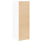 vidaXL Buffet haut blanc 40x42 5x124 cm bois d'ingénierie