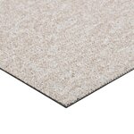 vidaXL Tapis 20 Pièces Beige clair 50 x 50 cm 100  Polypropylène