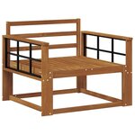 vidaXL Sofa de milieu extérieur Naturel