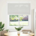 vidaXL Store plissé gris clair 120x150cm largeur du tissu 119 4cm