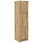 vidaXL Buffet en chêne artisan Chêne artisan Bois d'ingénierie Grand