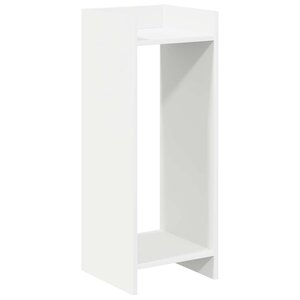 vidaXL Support de Plante Blanc 30 x 30 x 80 cm Bois d'ingénierie