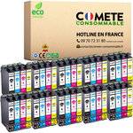 29XL - 40 cartouches compatibles pour Epson 29 XL - COMETE