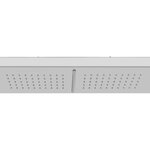 vidaXL Douche d'extérieur avec receveur WPC Acier inoxydable