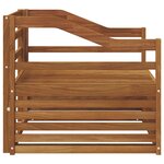 vidaXL Canapé d’extérieur Naturel