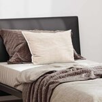 vidaXL Oreiller Blanc 40 x 60 cm Coton et polyester