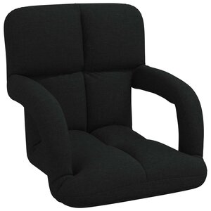 vidaXL Chaise de sol réglable avec accoudoir