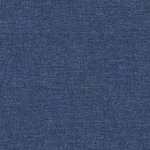 vidaXL Repose-pied Bleu 60x60x36 cm Tissu et similicuir