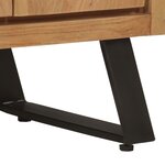 vidaXL Buffet avec 2 portes 55x36x72 cm bois massif d'acacia