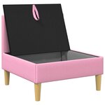 vidaXL Sofa avec rangement Tissu