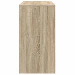vidaXL Bureau Chêne sonoma 100 x 40 x 76 cm Bois d'ingénierie