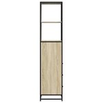 vidaXL Armoire de salle de bain chêne sonoma 35x37 5x166 cm