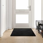 vidaXL Tapis Couloir Noir 100 x 200 cm