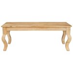 vidaXL Table basse Marron 110 x 55 x 40 cm Bois de mangue massif