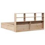 vidaXL Cadre de lit sans matelas 200x200 cm bois massif de pin