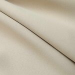 vidaXL Rideaux occultants avec crochets 2 Pièces Beige 140x245 cm