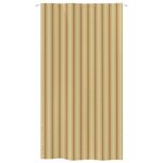vidaXL Écran de balcon Jaune et orange 140x240 cm Tissu Oxford