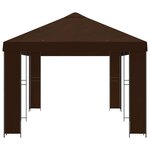 vidaXL Abri de jardin 6 x 3 m Marron Polyester et Acier 190