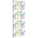 vidaXL Store enrouleur de douche avec cassette largeur du tissu 96 cm