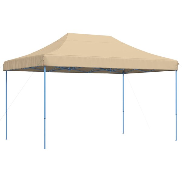 vidaXL Tente de fête Beige 292 x 440 x 315 cm Tissu Oxford