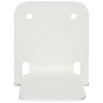 vidaXL Étagère Flottante Invisible 24 pc Blanc 6 x 11 x 6 5 cm