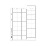 Feuilles numismatiques Multi-Collect pour 35 pièces de 2 euros. Intercalaires - Noir