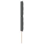 vidaXL Tête de lit Gris foncé 144 cm tissu
