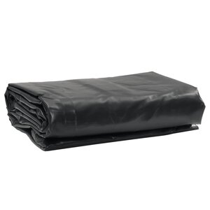 vidaXL Bâche noir 1 5x2 5 m 650 g/m²