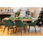 Table à manger extensible - Heidelberg - L140/220 x 90 x Hauteur 80 cm